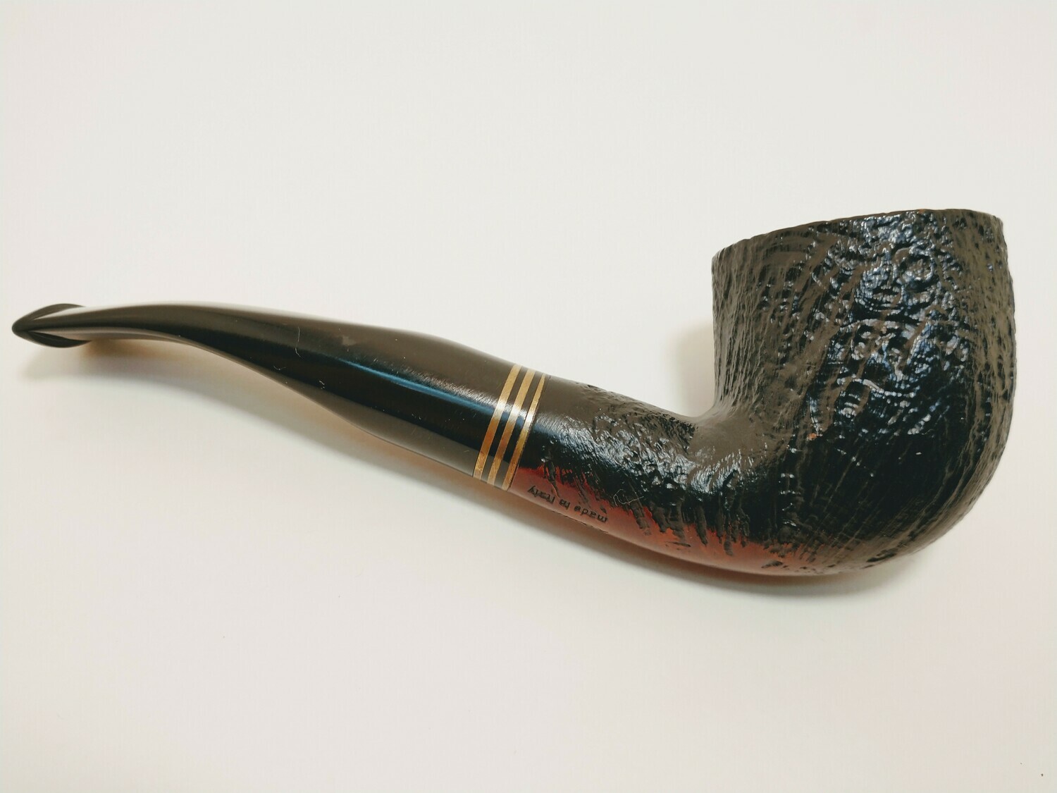 Wessex Roma Sandblast Tobacco Pipe Made in Italy