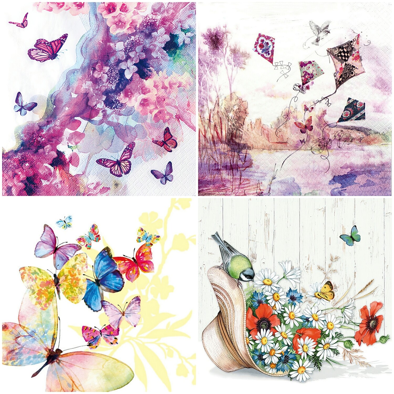 Decoupage Butterfly Theme Decoupage Butterfly Print