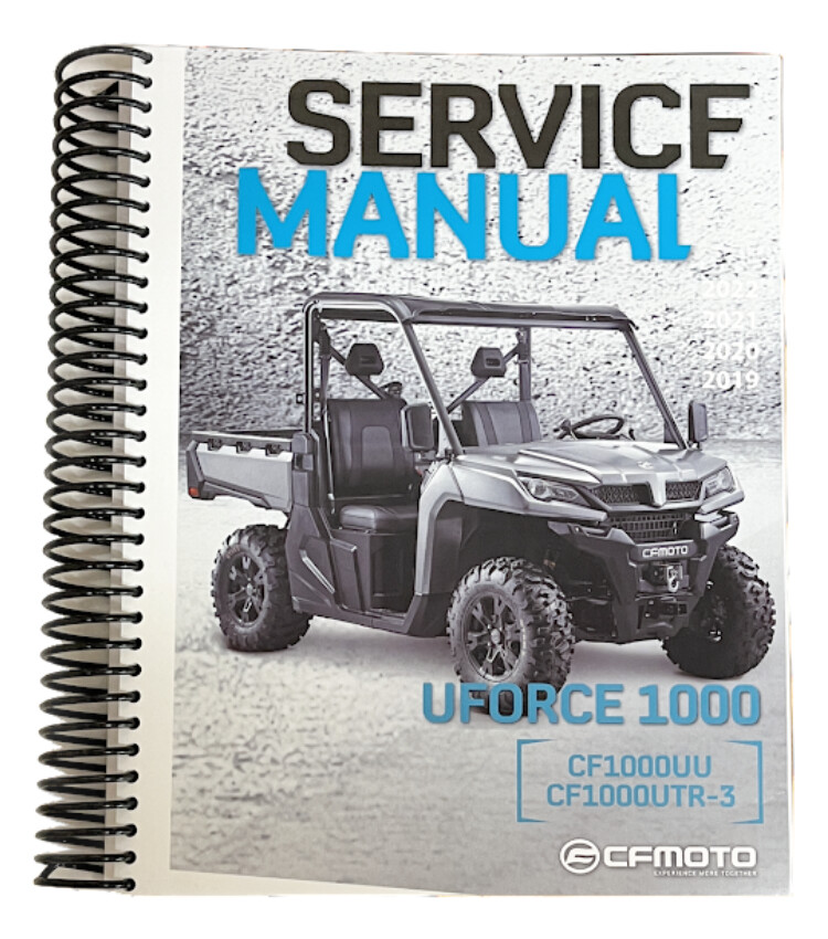 2024 CFMOTO UFORCE 1000 SERVICE MANUAL PDF FREE DOWNLOAD visual data 8