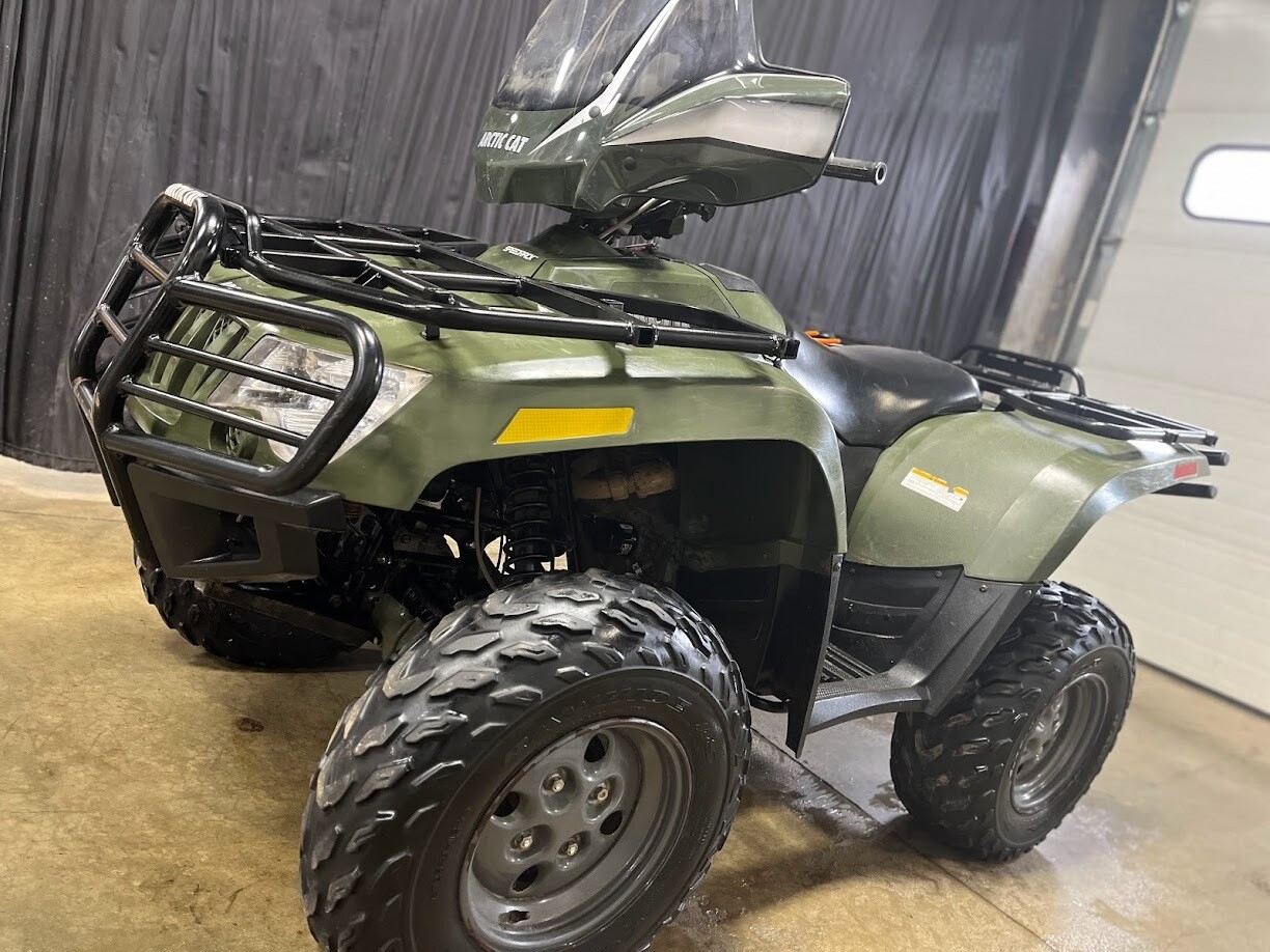 2007 Arctic Cat 400 ATV 4x4 Green MN For Sale