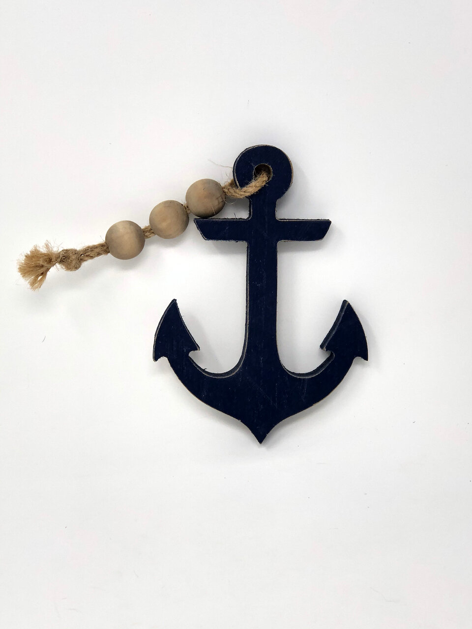 Wooden Anchor Ornament