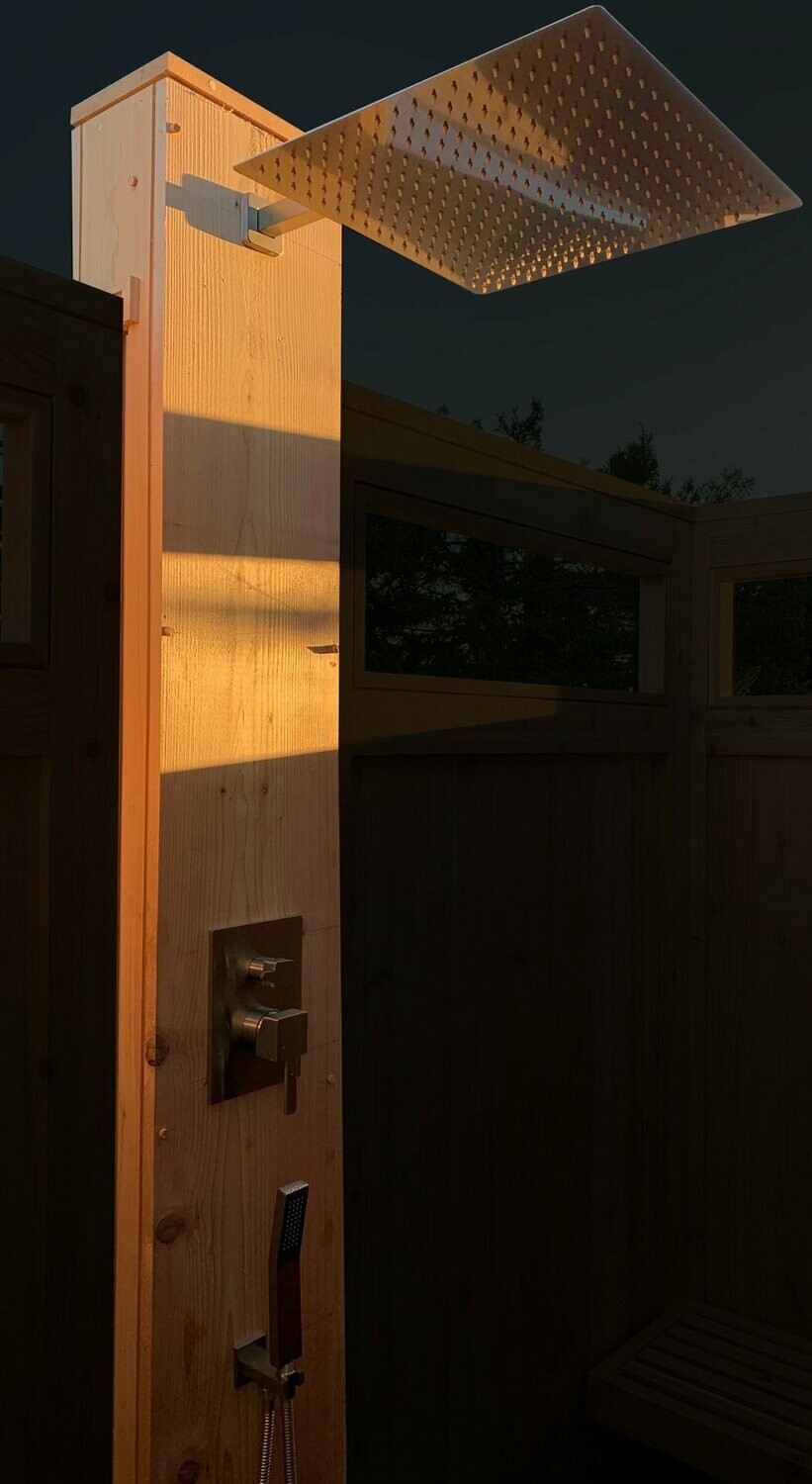 The Outdoor Shower Tower by Hamptons Outdoor Showers