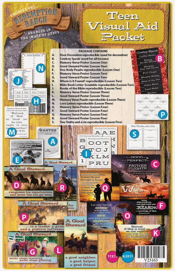 Redemption Ranch VBS Teen (Visual Aid)