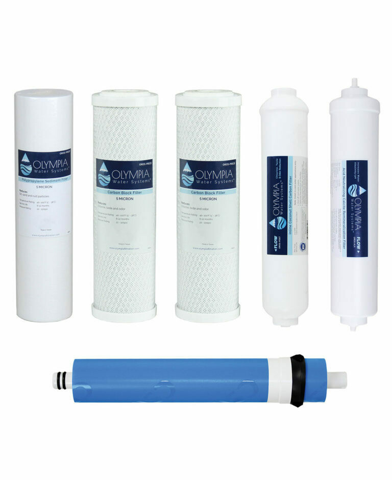 Cartouche De Résine NO3/PO4/SiO2 Pour Osmoseur 4 étages - Remplacement Tous 5000-7000L Ou 6 Mois