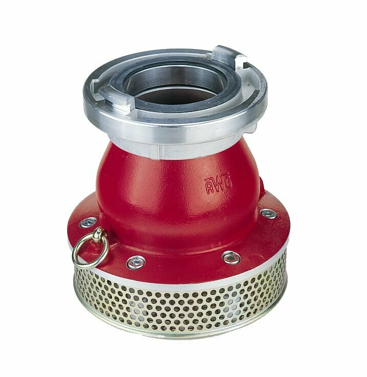 Saugkorb A mit Rückschlagventil DIN 14362