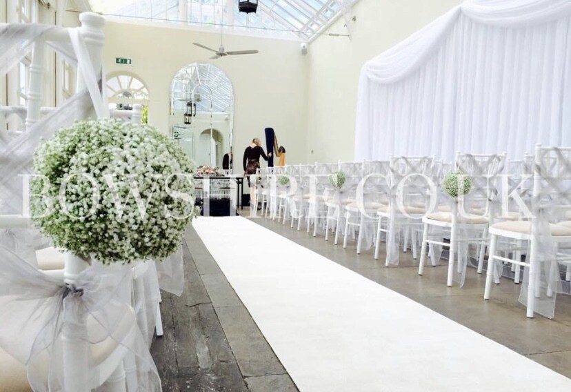 Ivory Aisle Runner