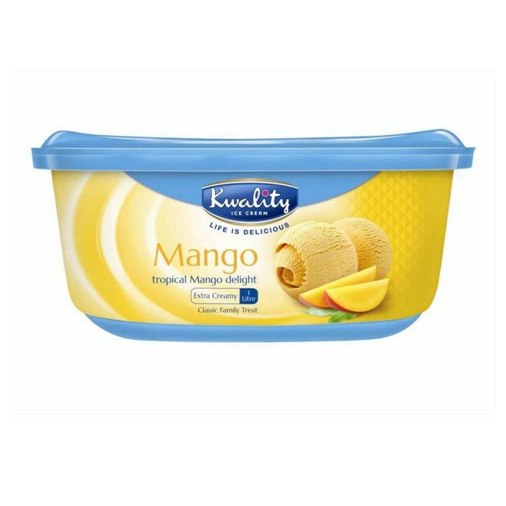 Kwality Mango Ice Cream 1 literآيس كريم كواليتي مانجو