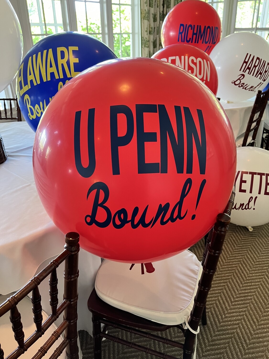 University of Pennsylvania U Penn balloons