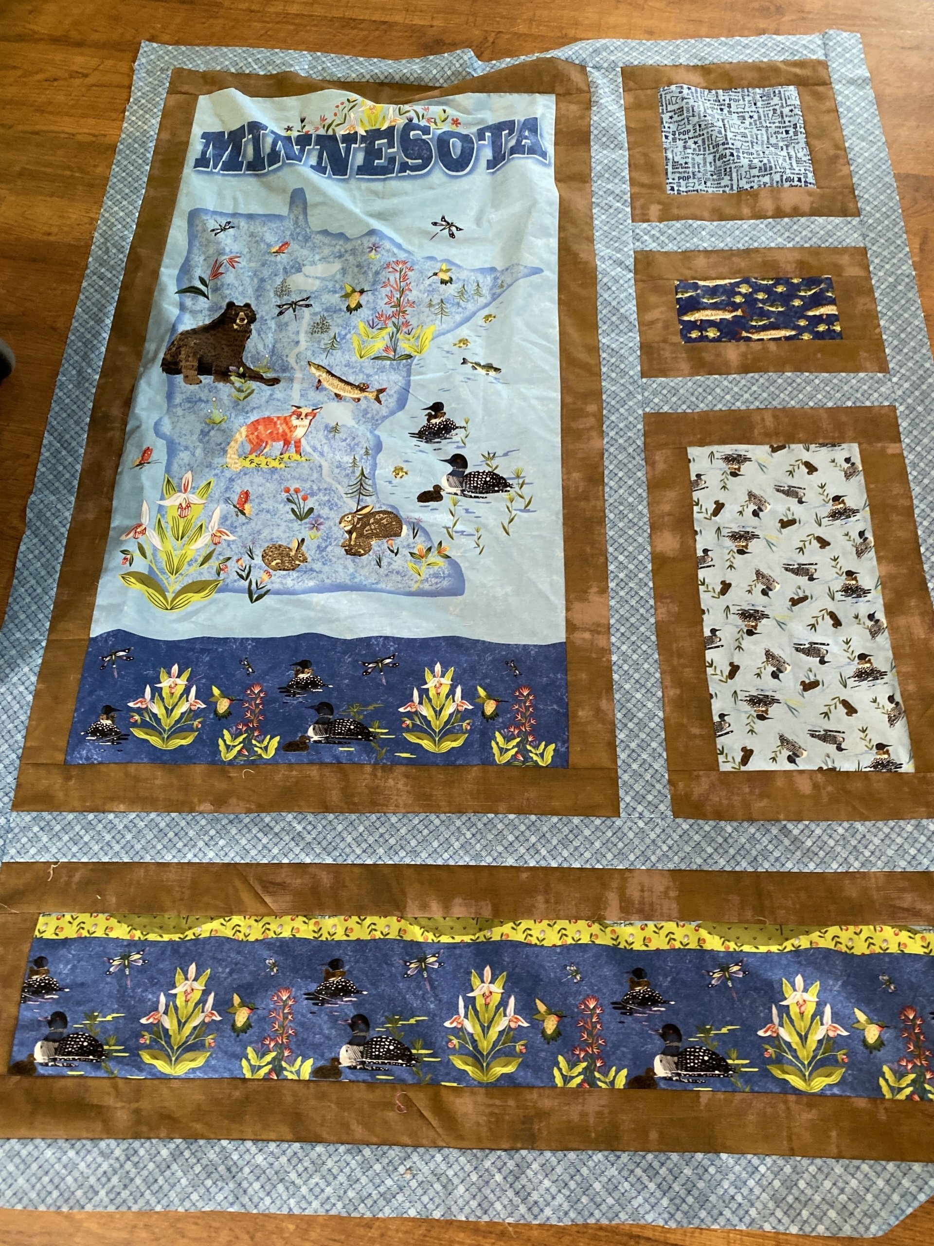 Quilt Minnesota 2020 Shop Hop Fabric