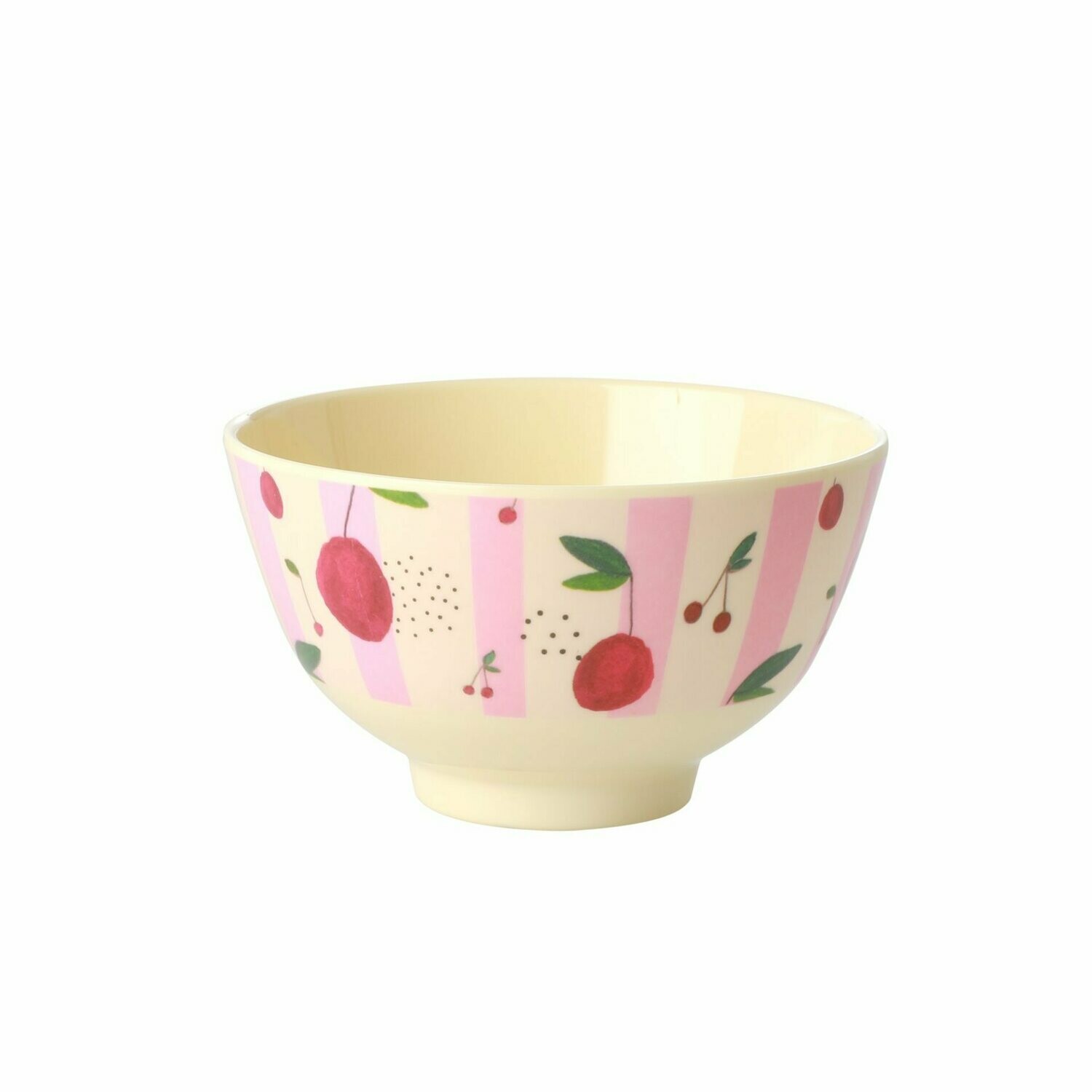 Small Melamine Bowl Cherry Print