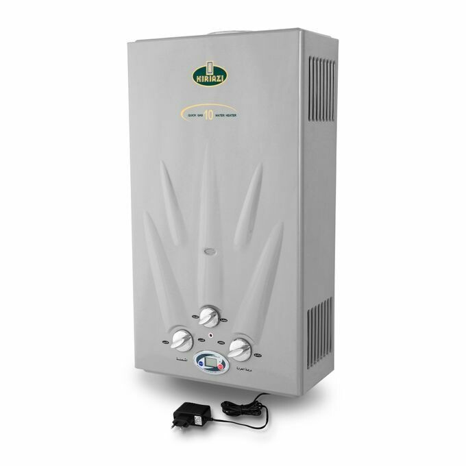 Kiriazi KGH 10 L Water Heater With Adapter Bomb Gas
