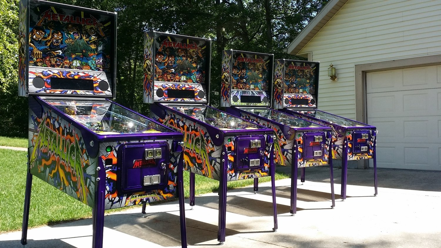 New Custom MI Pinball Refinery Edition of Metallica