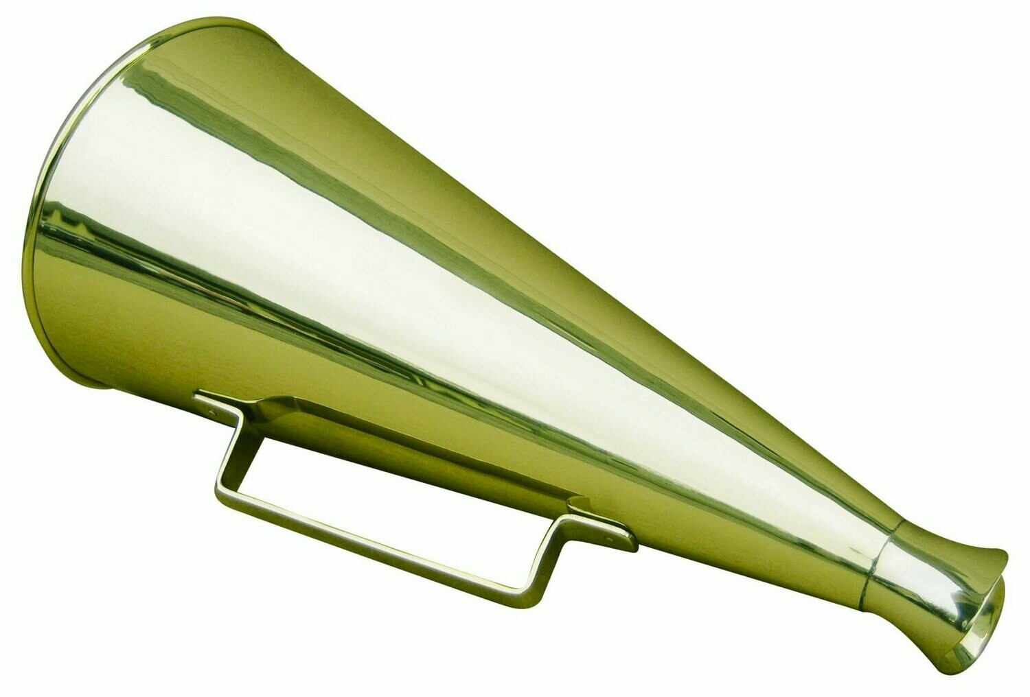 Grote Messing roeptoeter - - tourtoeter or tour horn, the