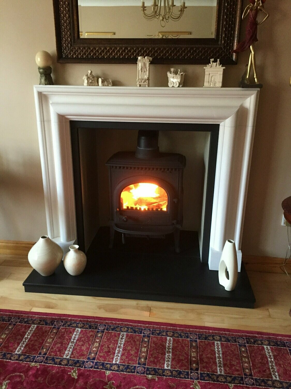 Bolection Fireplace & Jotul MF3