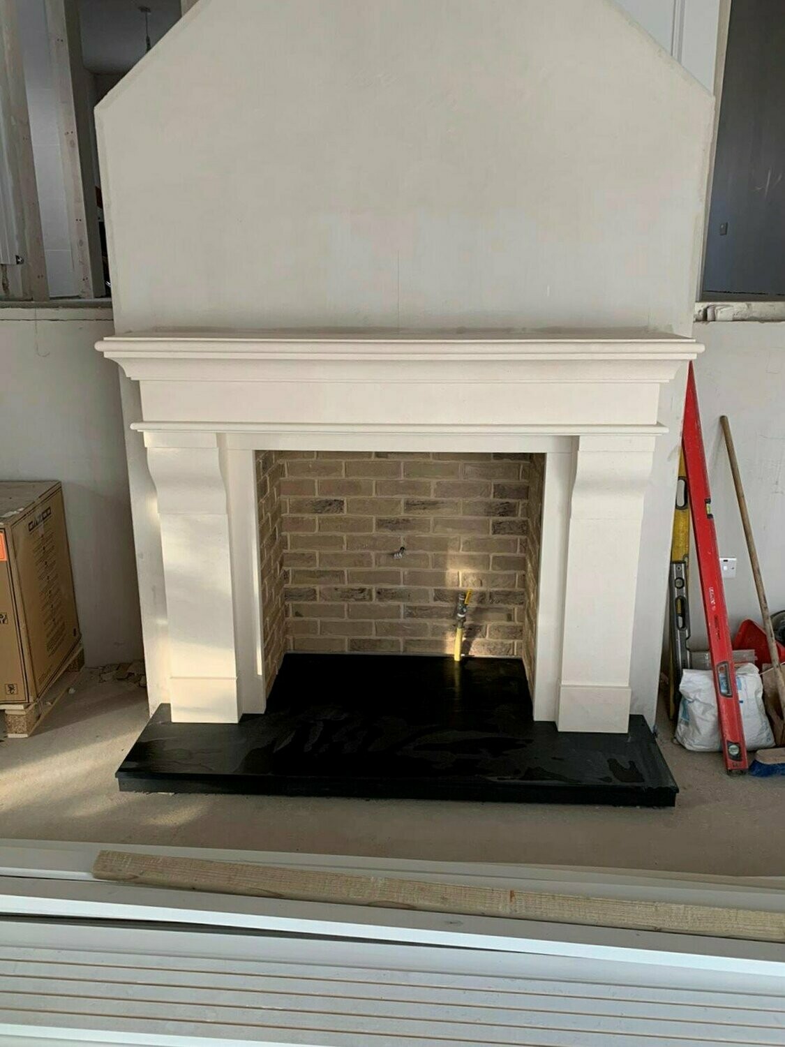 Bespoke Design Fireplace & Brick Interior Cladding