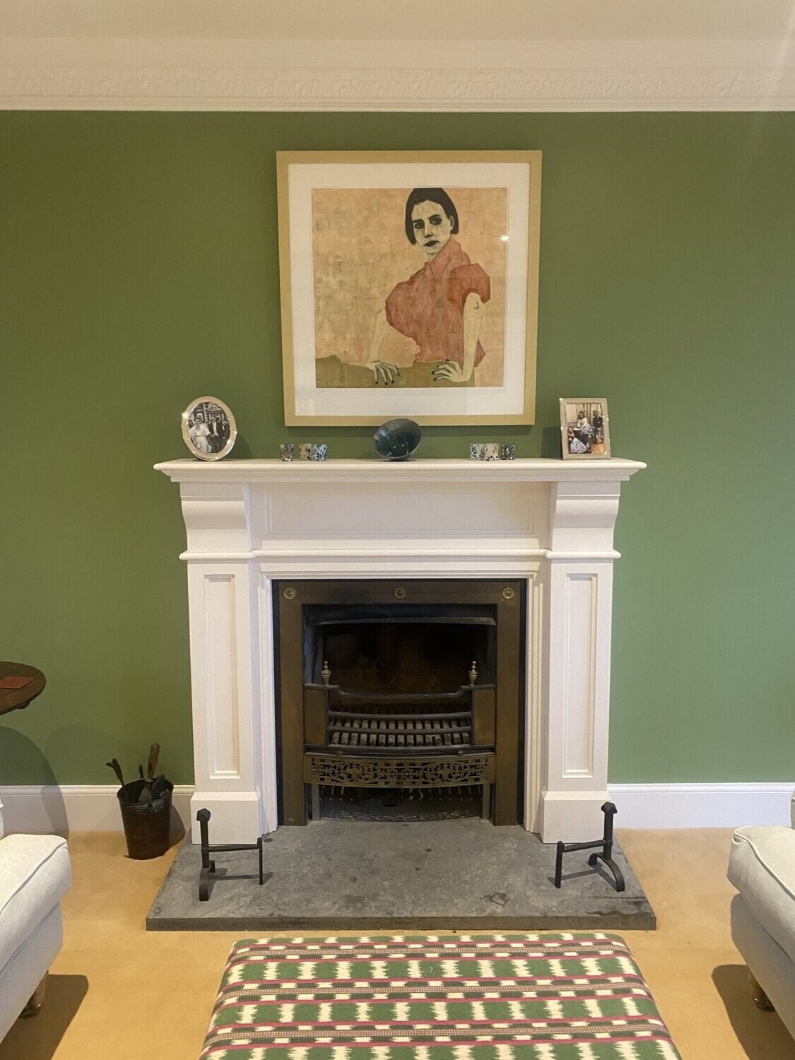 Richmond Fireplace with Register Grate