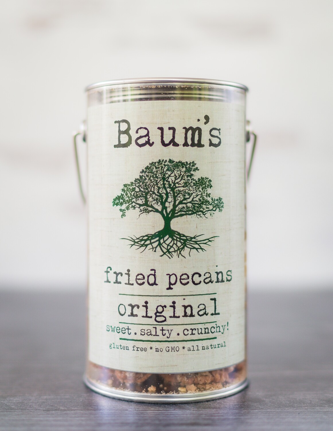 Baum's Fried Pecans "Original" Gift Pail