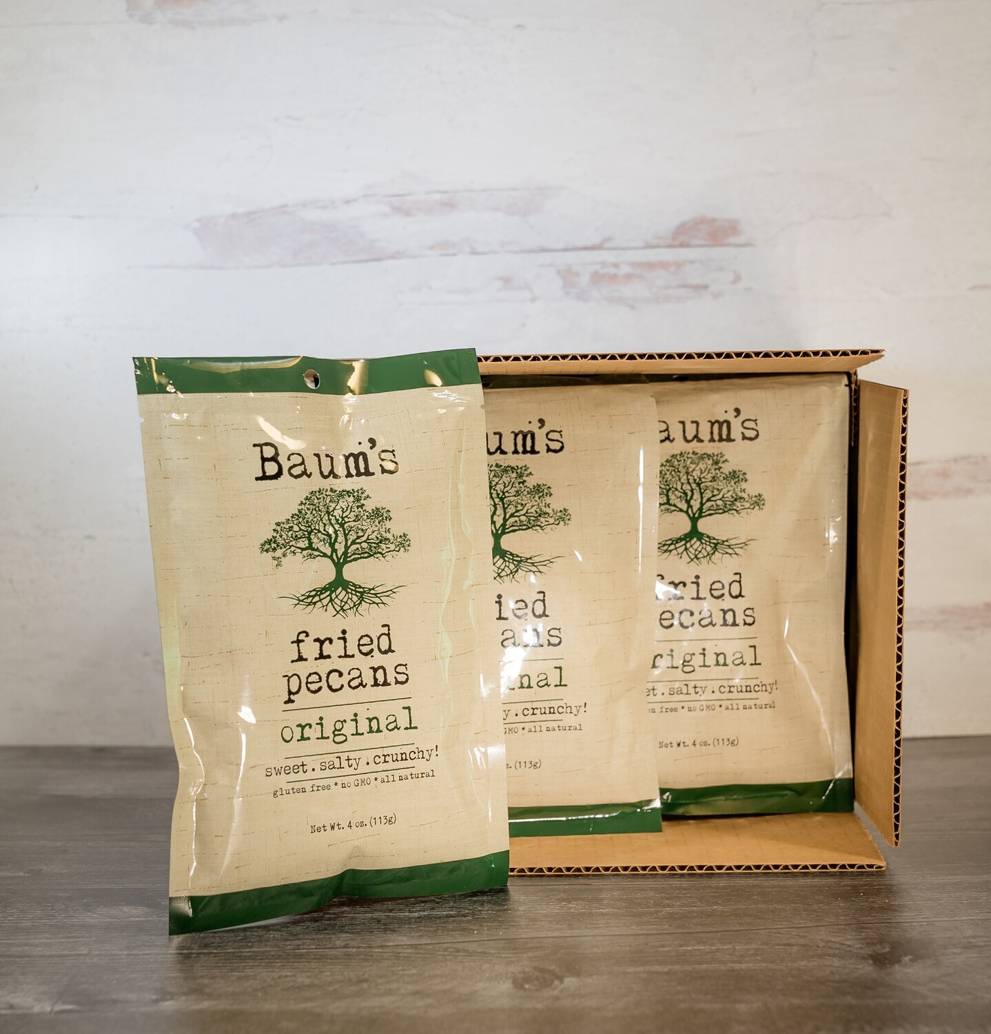 Baum's Fried Pecans "Original" 6 Pack