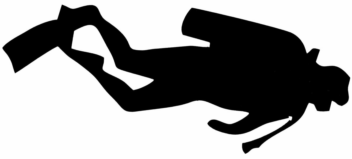 Scuba Diver Silhouette
