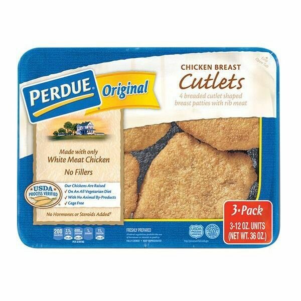 Perdue Fully Cooked Chicken 3pk Chicken Breast Cutlets