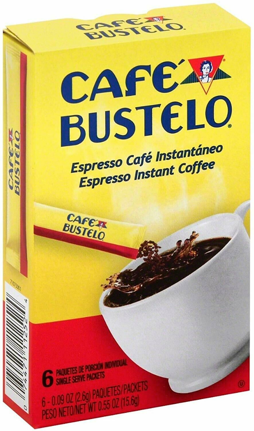 Café Bustelo Instant Coffee sticks 6ct