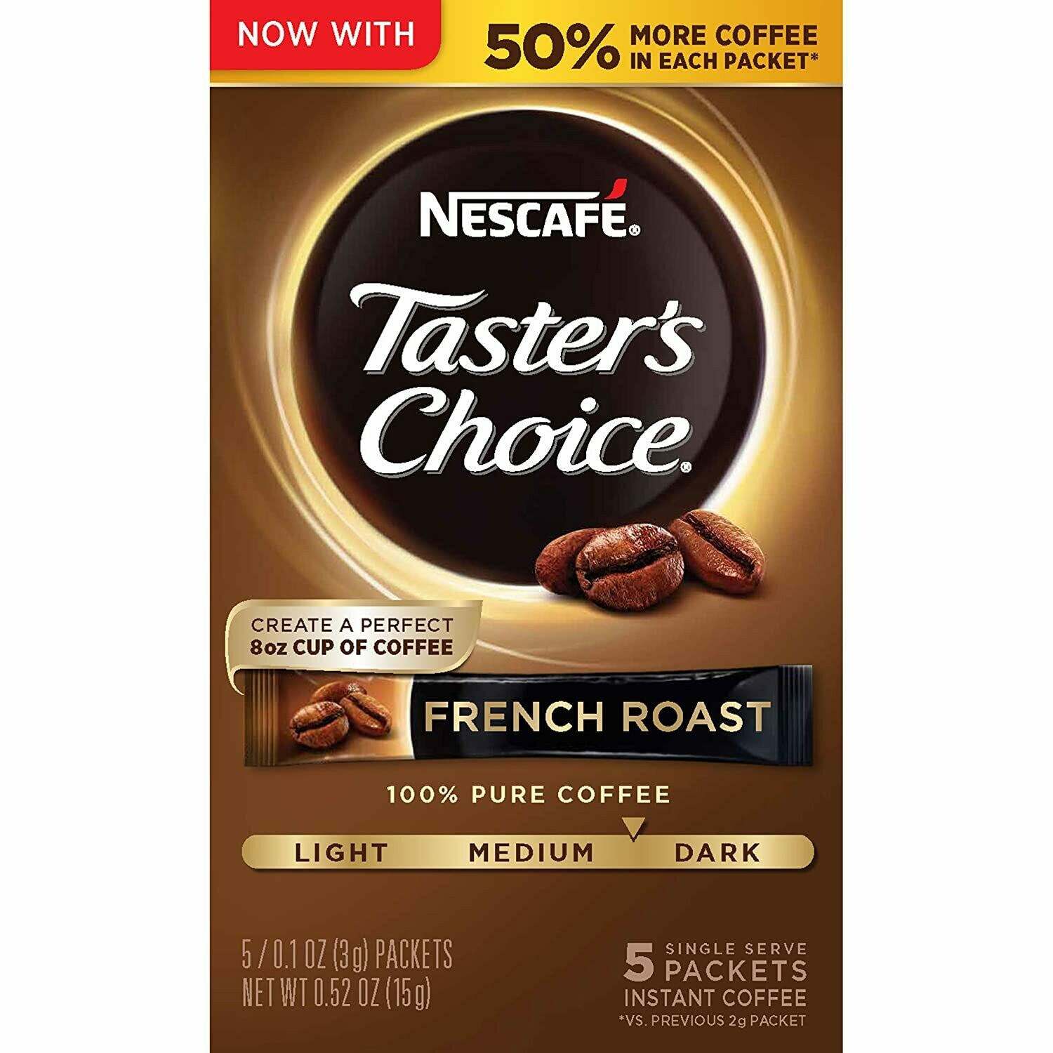 Taster's Choice Instant Coffee Sticks French Roast 5ct