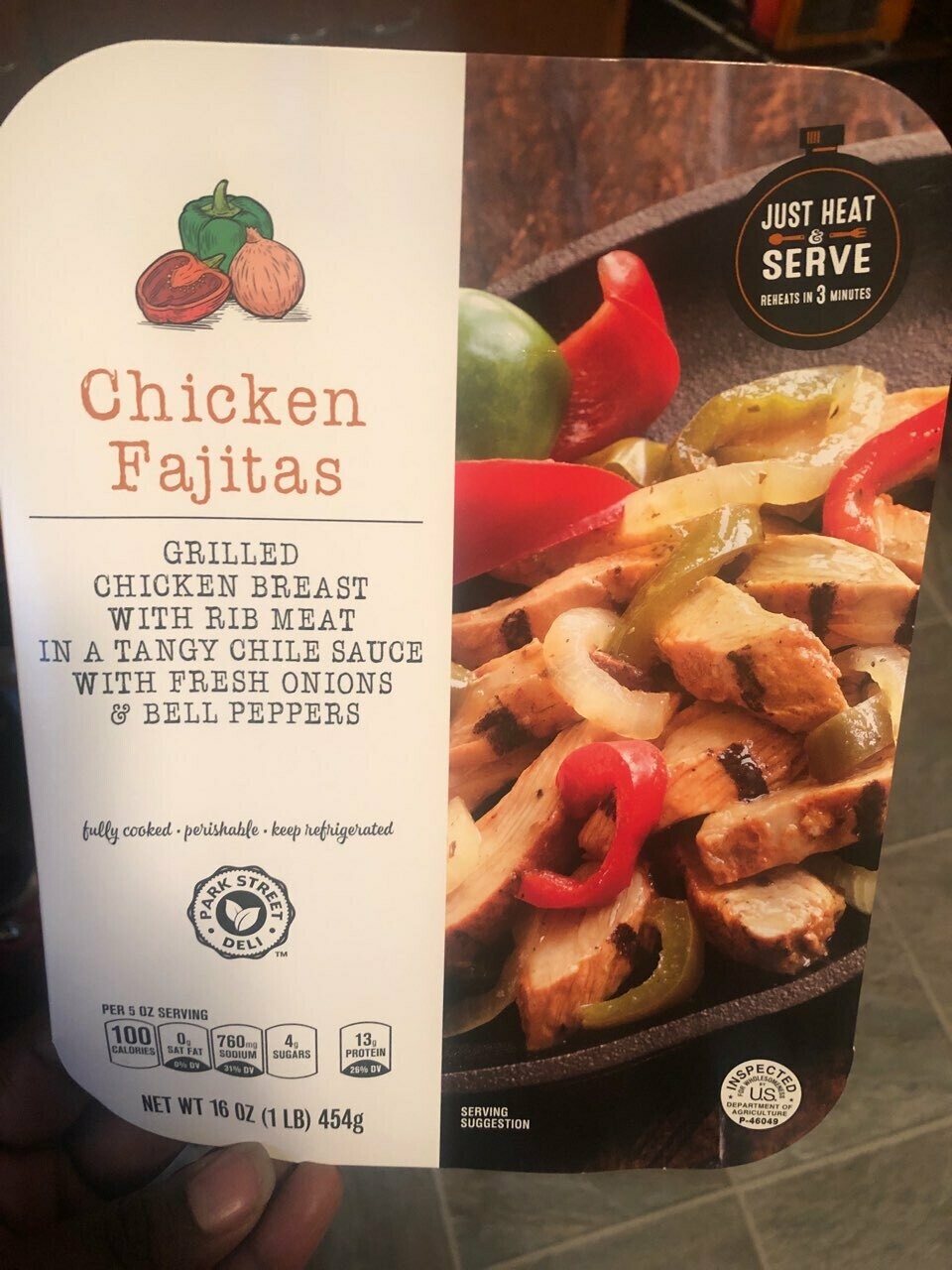 Park Street Deli - Chicken Fajitas