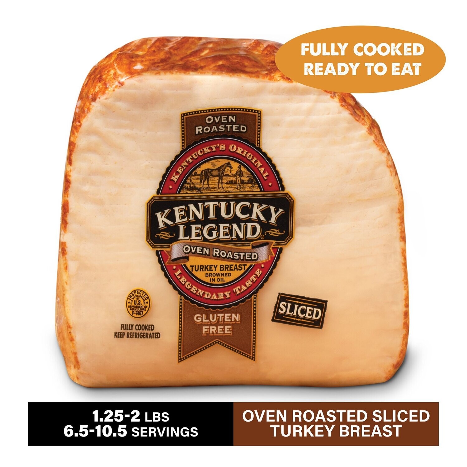 Kentucky legend oven roasted sliced turkey breast