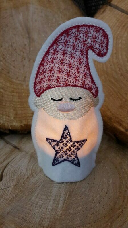 Teelicht Cover Einhorn