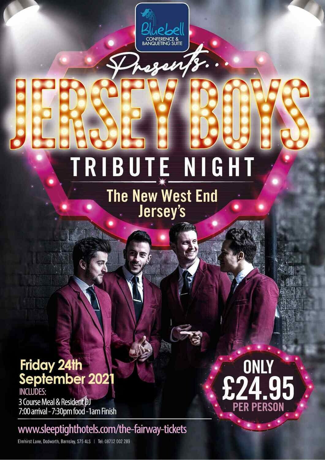 JERSEY BOYS TRIBUTE NIGHT 2021