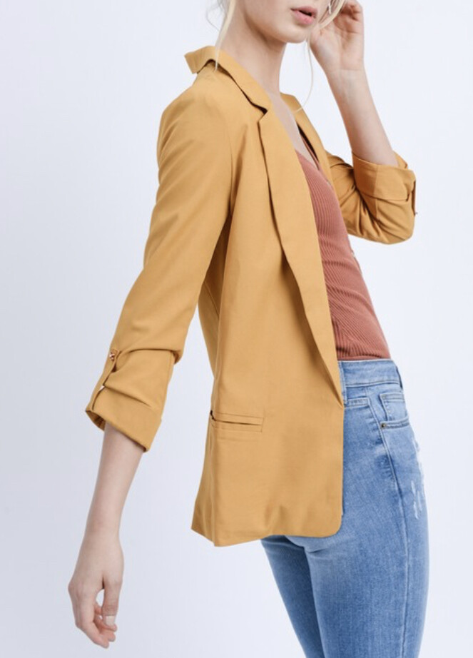 Mustard Blazer