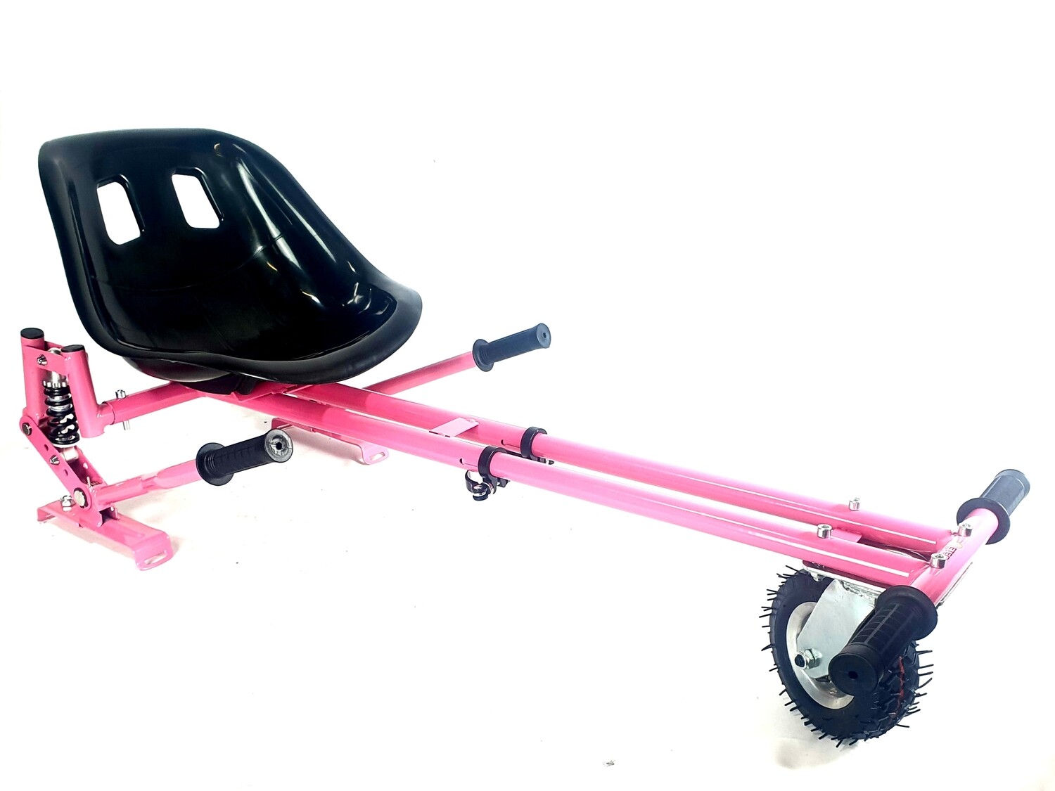 Pink Suspension HoverKart Go Kart For Hoverboard Segway HK7SR
