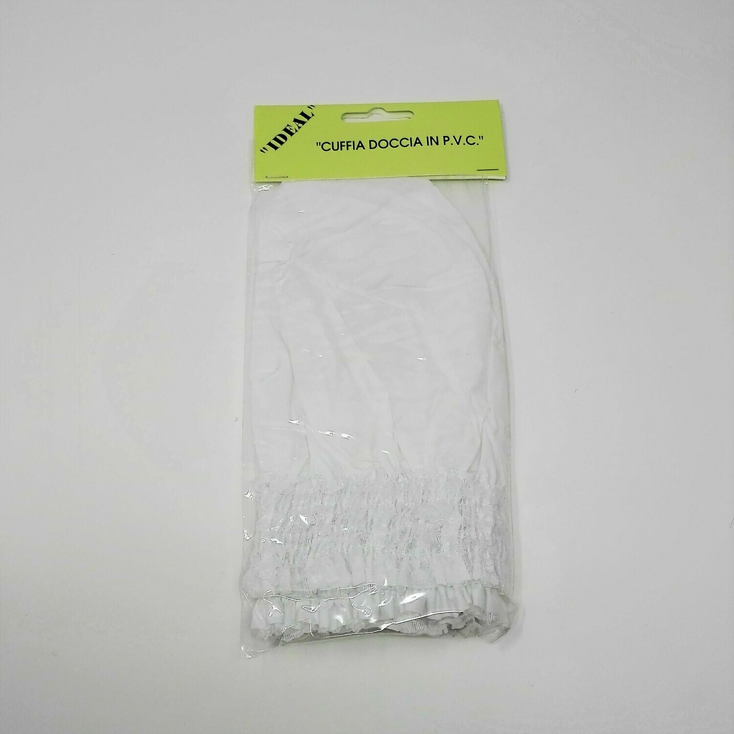 BECO - Silikonhaube, Cuffia Da Bagno. Unisex-adulto, Bianco