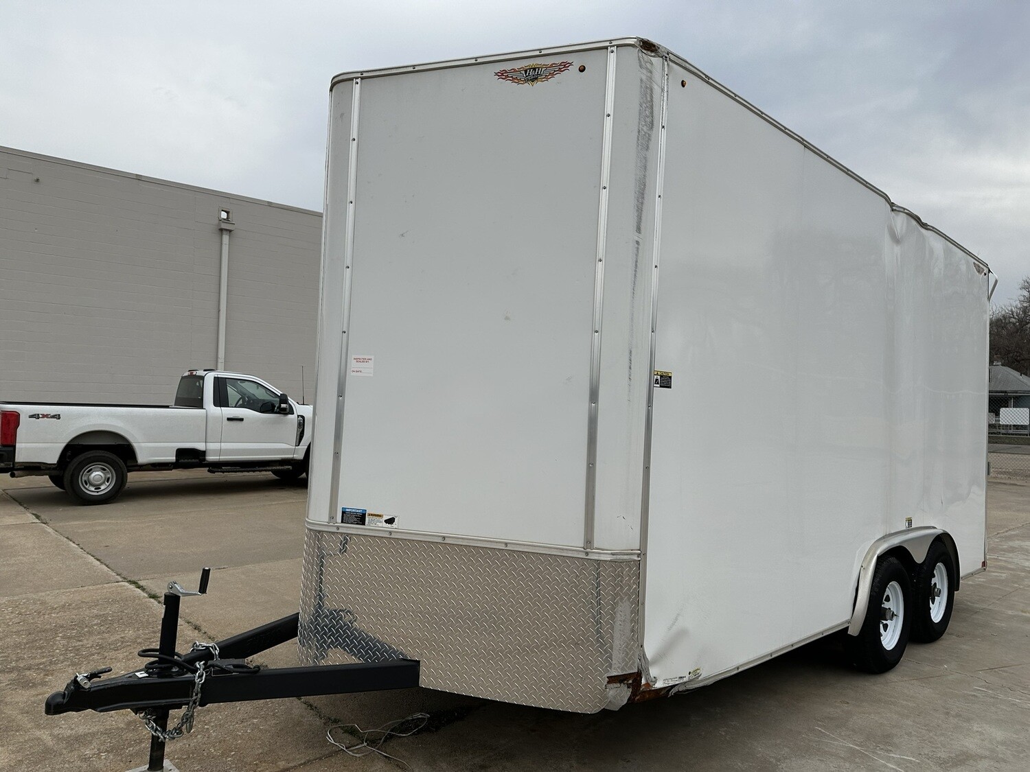7 2021 H & H ENCLOSED TRAILER