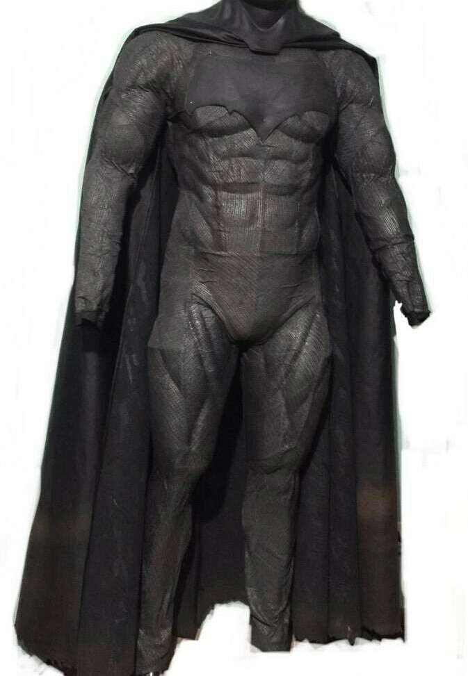 THE BAT DOJ / JL IN SIDE KEVLAR PRINTING CAPE REPLICA