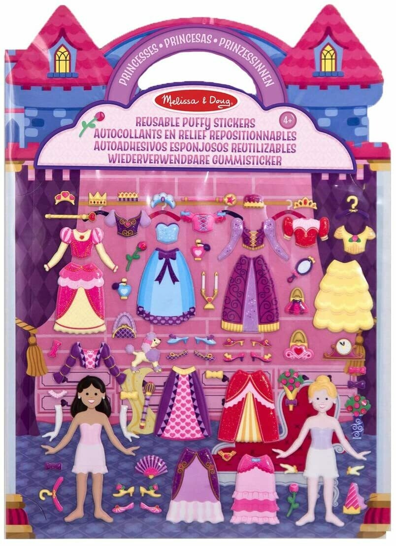 Autocollants Relief Repositionnables Melissa & Doug - Sirènes