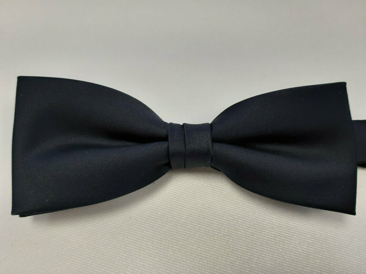 Haarspange Mit Satin-Schleife & Strass – Schwarz, 11,5 Cm, Für Professionelle Frisuren