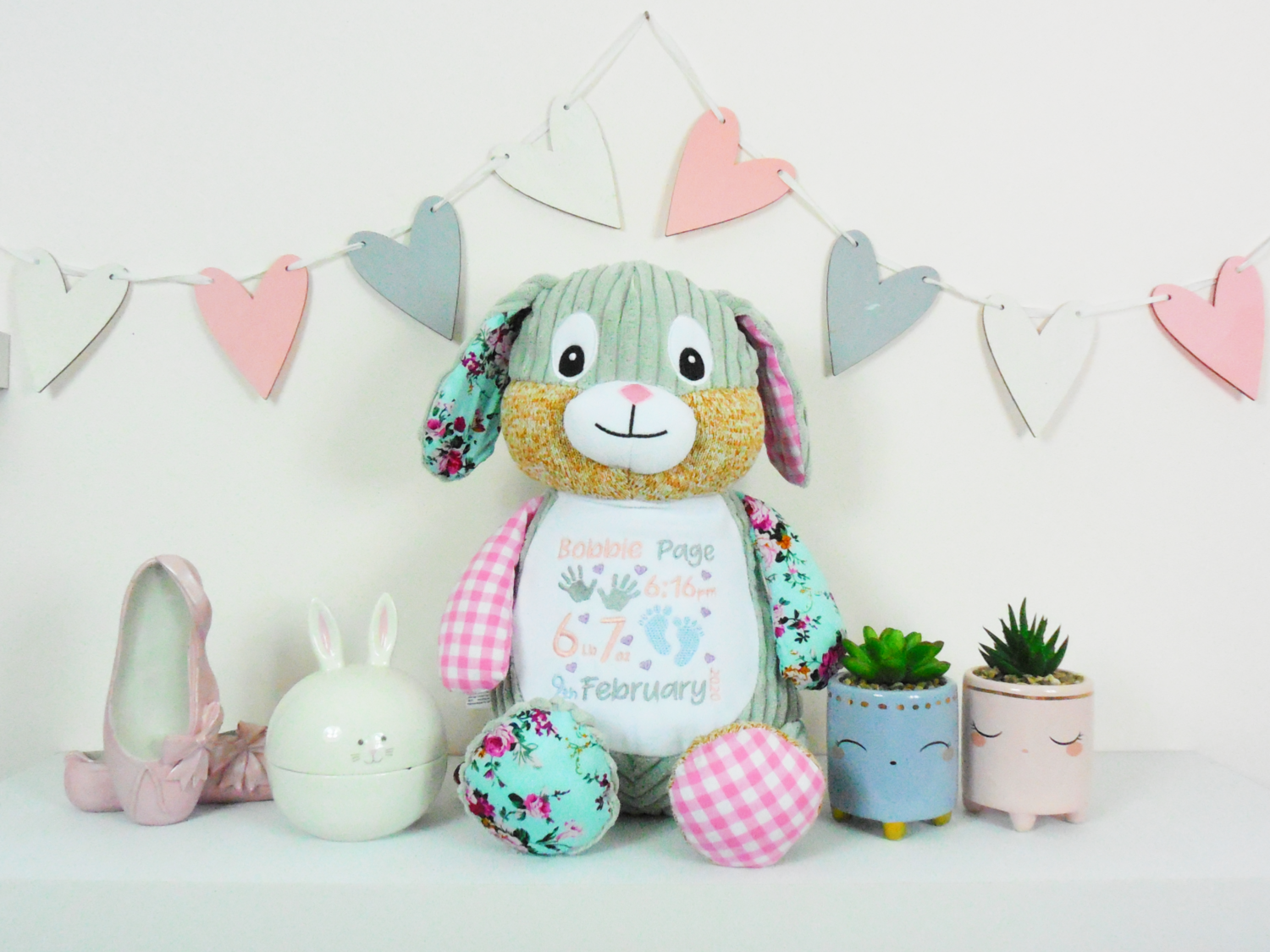 Patchwork Bunny Teddy