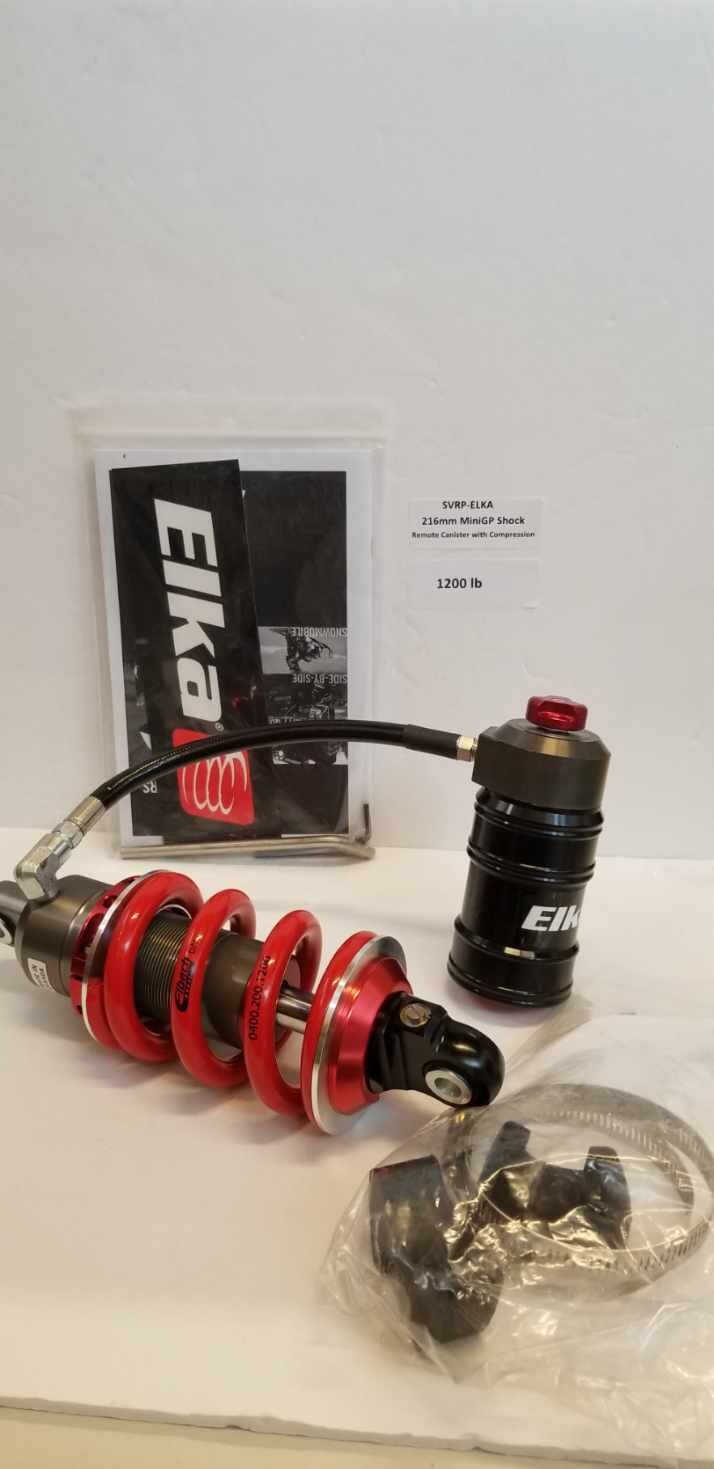 SV Racing Parts Store ELKA KAYO 216mm Length Custom Made Rear Shock Fully Adjustable