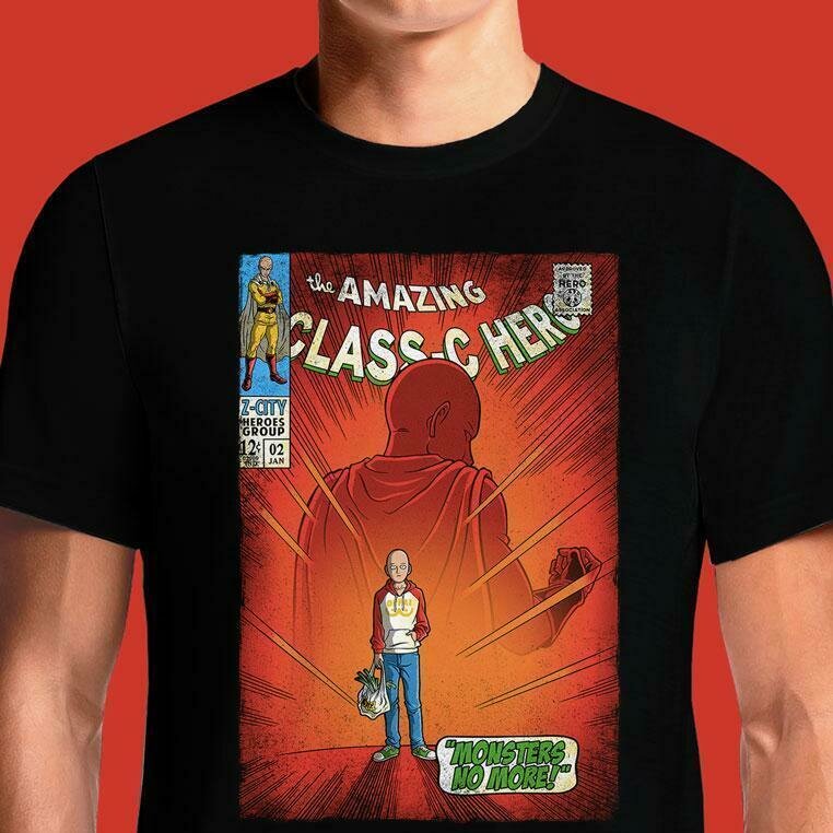 One Punch Man T Shirt India Anime Buy Manga Tshirt Saitama