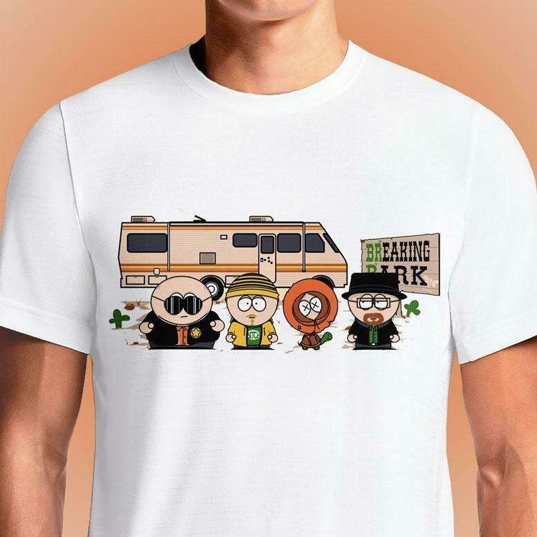 Breaking Bad South Park Mash Up TShirt In India OSOM