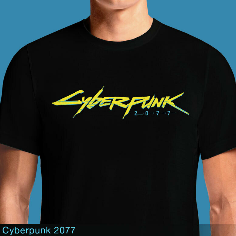 Cyberpunk 2077 Video Gaming Logo Classic T Shirts