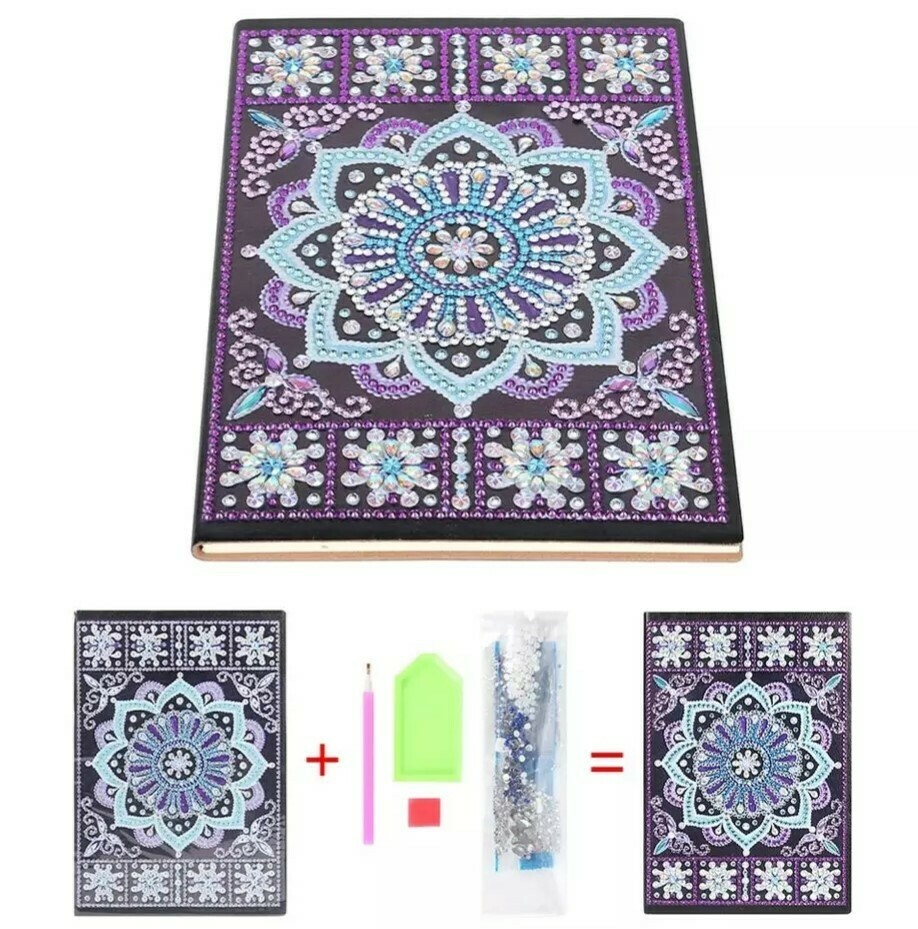 5D DIY Diamond Painting blank page notebook