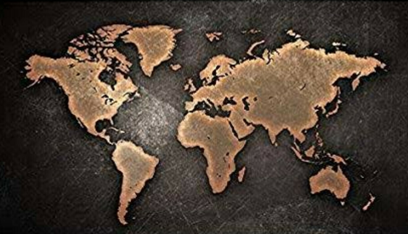 5D DIY Diamond Painting Kit Antique World map 60 x 90cm FULL DRILL Square