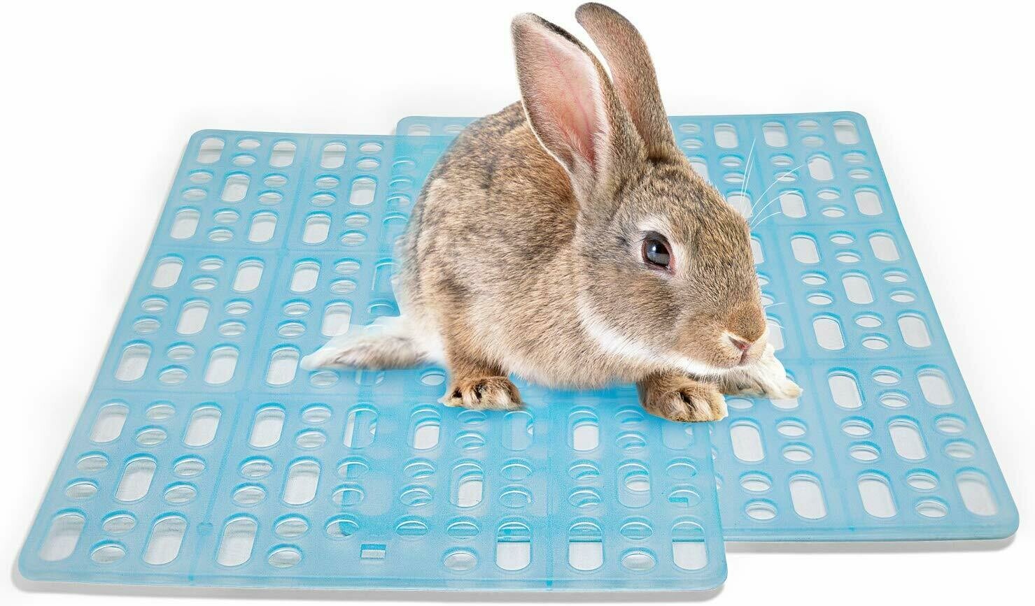 Rabbit Playpen Feet Mats for Cage Comes with 2 Fixed Tabs