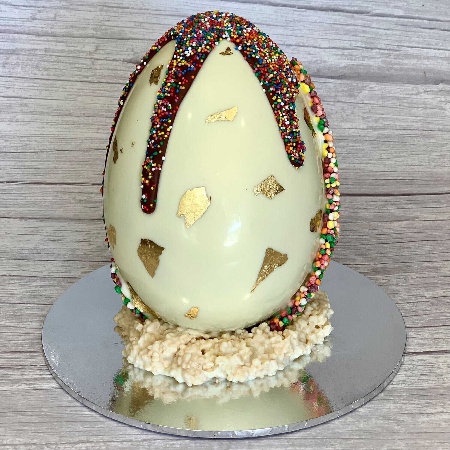 White Chocolate Giant Easter Egg