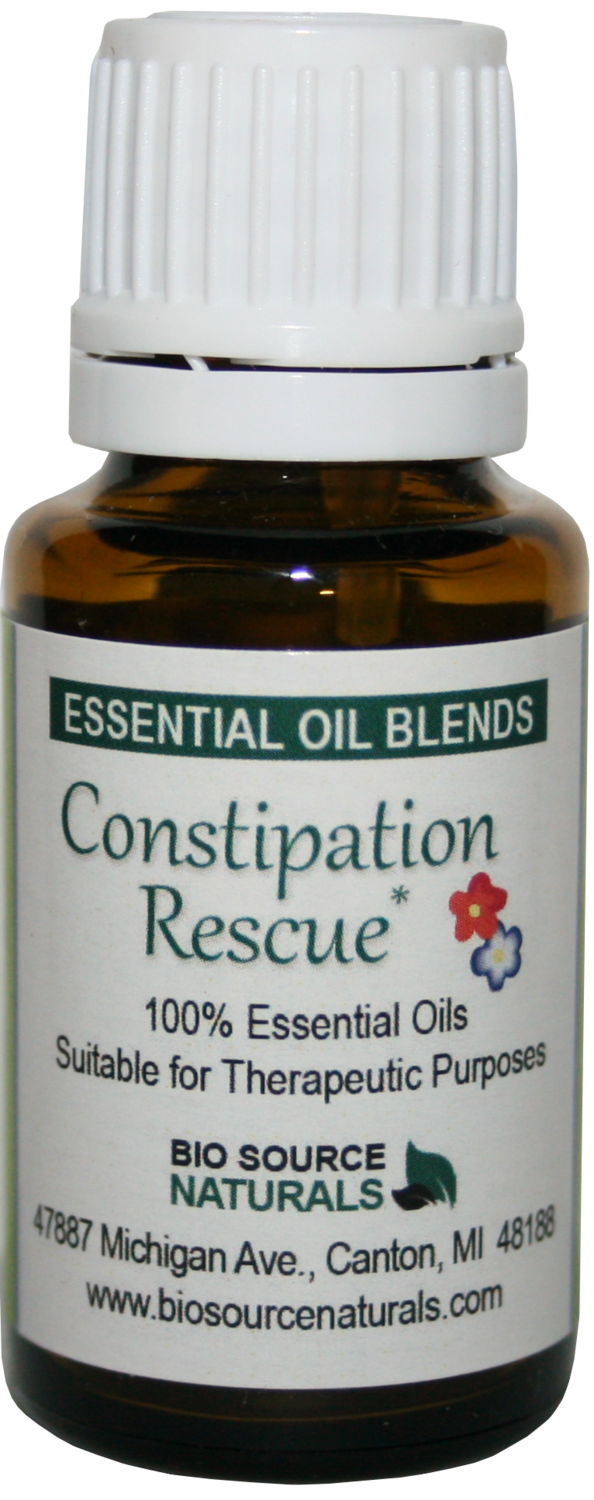 Buy Constipation Rescue Essential Oil Blend Biosource Store Bio