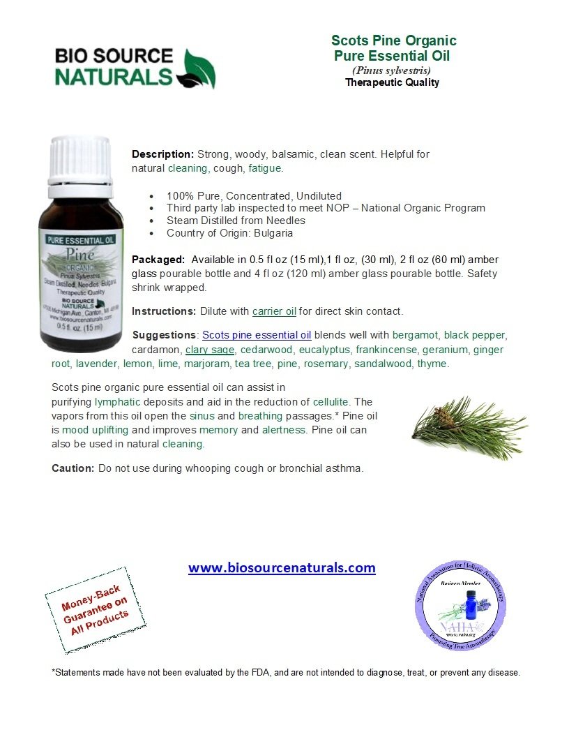 Download Scots Pine Pure Essential Oil Product Bulletin Store Bio