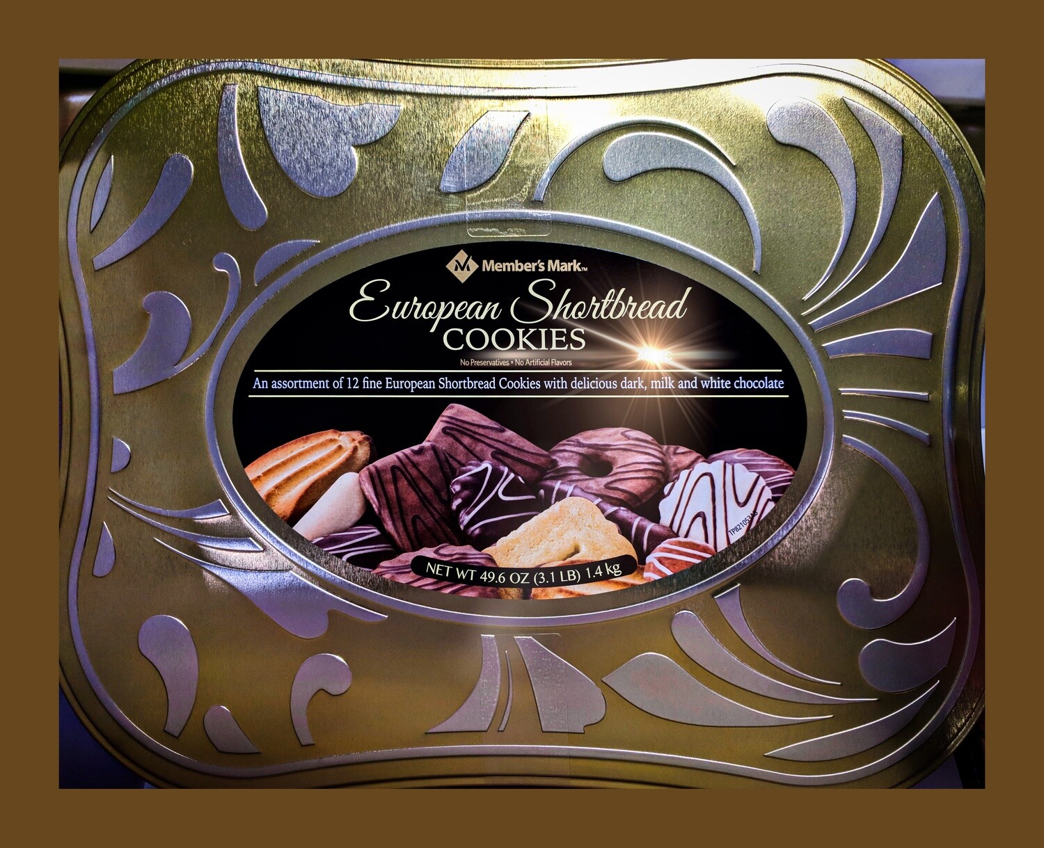 European Shortbread Cookies Assortment of 12 fine European Shortbread