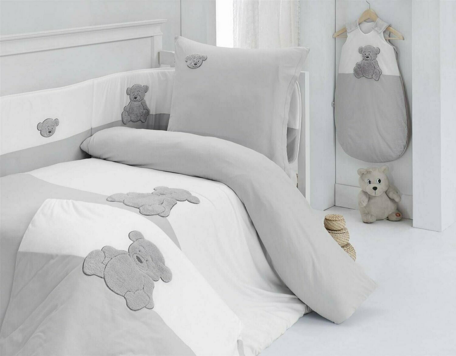 parure de lit enfant SENSEI housse de couette 140x200 avec sa taie d